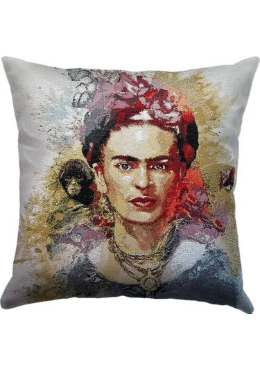 K34-Dokuma Goblen Kırlent Kılıfı