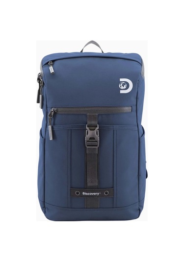 Discovery Shield Rpet Laptop Sırt Çantası 22l Kapasite Mavi