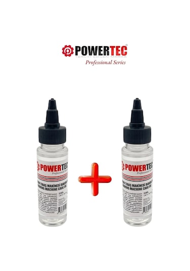 Powertec Tr-y01 Premium Tıraş Makinesi Bakım Yağı 50ml. 2'li Set