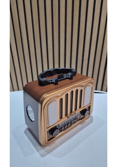 Rt-771 Am/fm/sw 3 Band Radyolu Bluetooth Hoparlör - Güneş Paneli Destekli Diğer