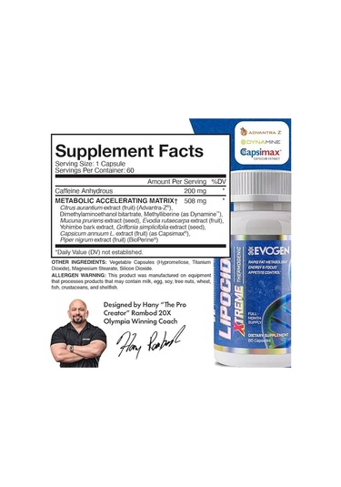 Evogen Lipocide Xtreme 60 Kapsül