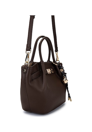 Tamer Tanca Kadın Suni Deri Kahverengi Omuz Çanta 921 27145 Bn Cnt Sk25-26 Kahve Kahverengi