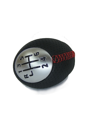 Renault Megane 3 Deri Vites Topuzu (6 Ileri-Delikli Deri)