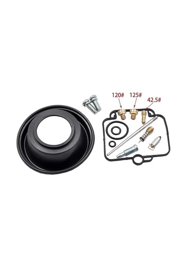 Padalink Suzuki Dr350 Goose350 Mikuni Bst40 Karbüratör Tamir Kit - Vakum Diyafram Dahil Gümüş