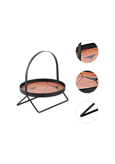 Trendooze Demir Depolama Rafı, Kahverengi, Çok Yönlü Giriş Düzenleyici Kahverengi