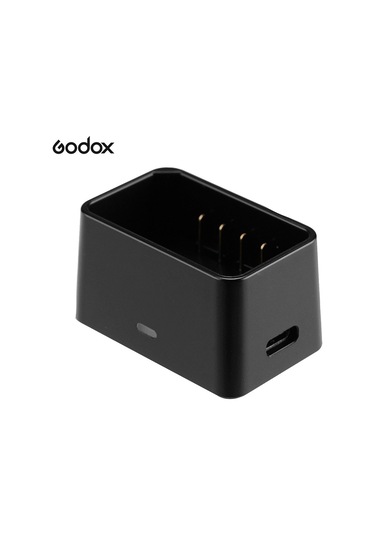 Singree Godox V1 Serisi Flaş Pilleri İçin Usb Şarj Cihazı - 8.4v Çıkış, Type-c Girişli