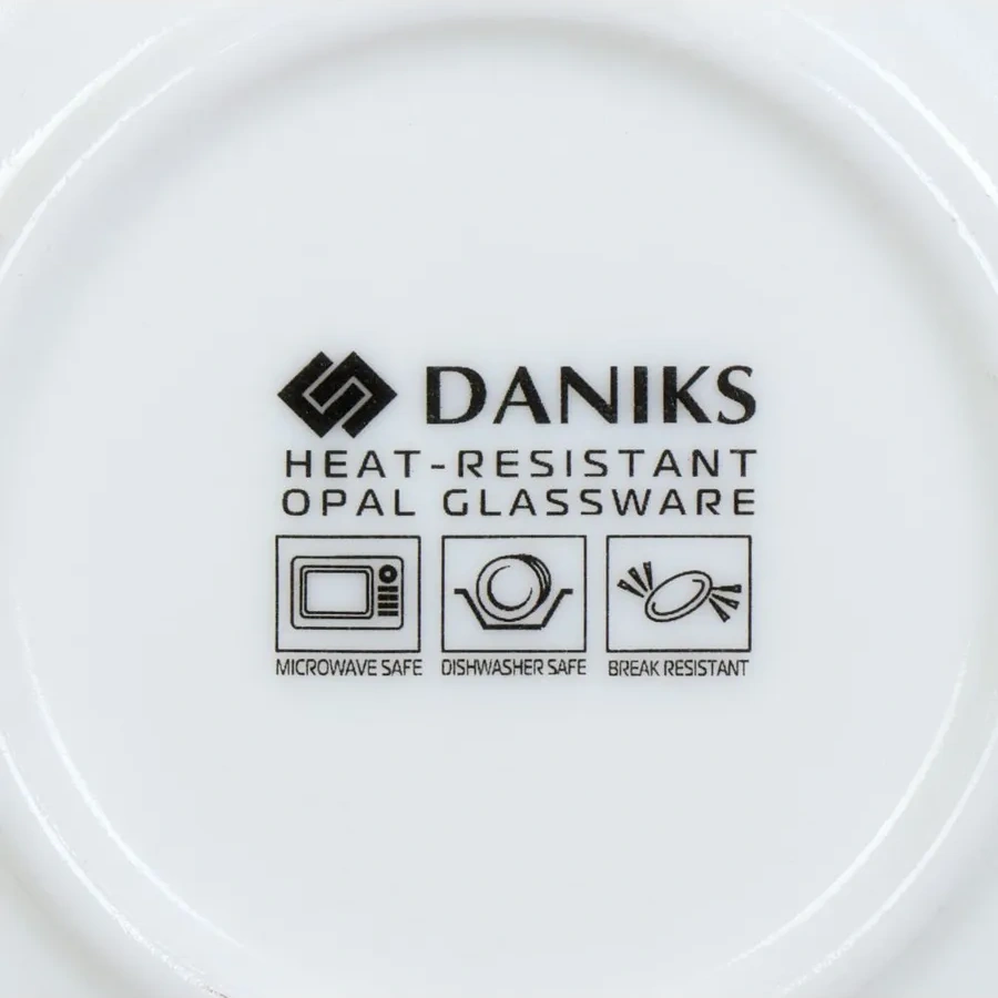 Daniks Kapaklı Cam Seramik Salata Kasesi Seti 3 Adet, Beyaz 269093503 Beyaz