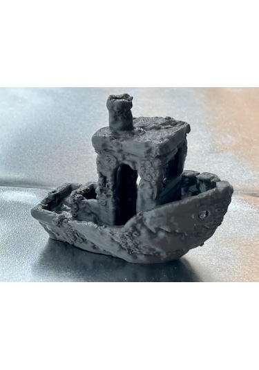 Pureysma Batık Gemi Akvaryum Süsü Eski Benchy Gemi Figürü Dekoratif