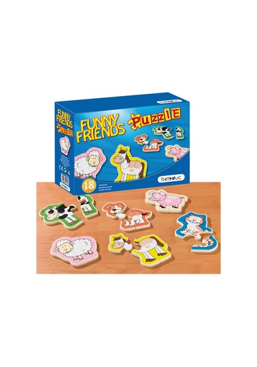 Beleduc Funny Friends Puzzle