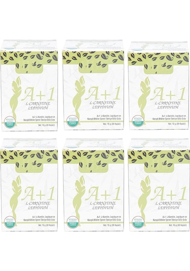 Hhs A1 L-Carnitine Lepidium Bitkisel 30 Kapsül X 6 Adet