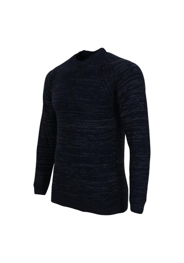 Erkek Kazak Sıfır Yaka Lacivert Rar01117 001