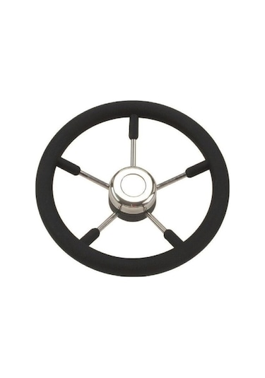 Dümen Simidi 40cm Siyah Tipo9b