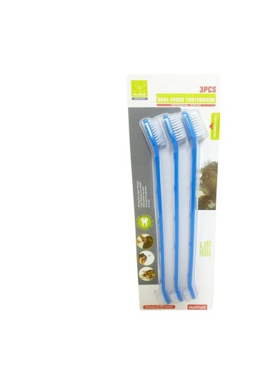 Nunbell Kedi Köpek Diş Fırçası 22 cm 3 lü