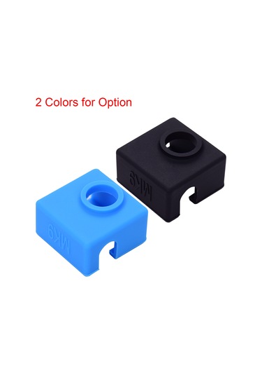 Konesam Mk9 Isı Bloku Isı Saklama Silikon Kılıfı, Sıcak Uç Sıcaklığını Sabitler, Yüksek Sıcaklık Materyalini Baskı Yap, Siyah 3 Adet Set