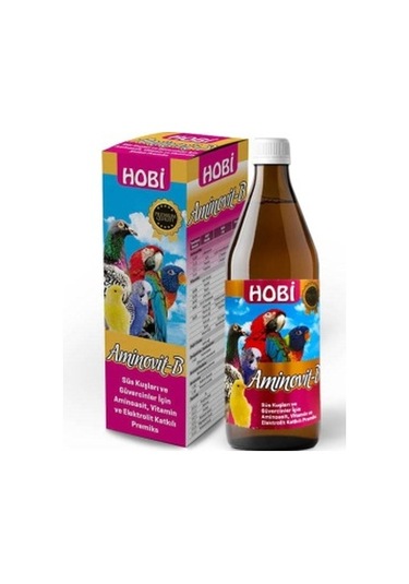 Hobi Aminovit-B Tüy-Karaciğer-Kas Düzenleyici Multivitamin 500 ML