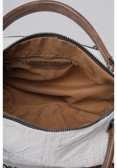 Ççs Kadın Omuz Çantası C.ccs17643 Beyaz