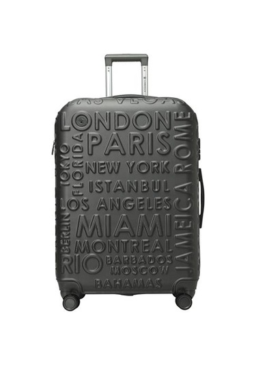 Lumberjack Lugano -o Abs 5fx Gri Unisex Orta Boy Valiz 000000000101972760 Gri