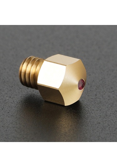 Yaozixa Mk8 0.4mm Bakır+yapay Bilezikli Yüksek Sıcaklık Damlaticı, 1.75mm Petg/abs/peı/peek Filament Uyumlu 3d Yazıcı Parçası