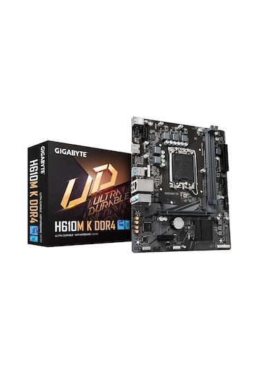 Gigabyte H610M-K-DDR4 Intel H610 3200 MHz DDR4 Soket 1700 mATX Anakart
