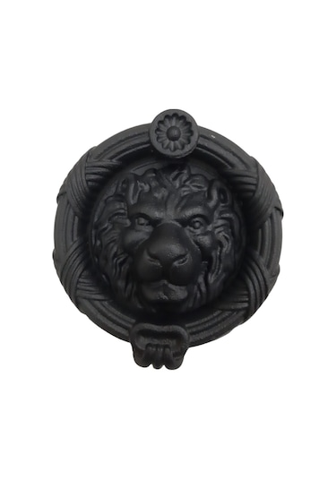 Dekoratif Demir Döküm Aslan Figürlü Kapı Zili/kapı Tokmağı
