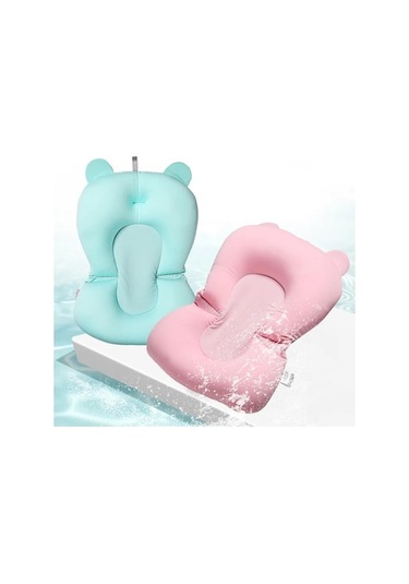 Flybuy Yenidoğan Taşınabilir Bebek Küveti Kaymaz Ped Mat Duş Rs