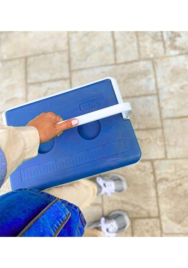 Buzluk Termos Set-20 Lt Kumaş Buzluk Termos 1029 Cooler Box +2 Adet K-250 Buz Aküsü Çok Renkli