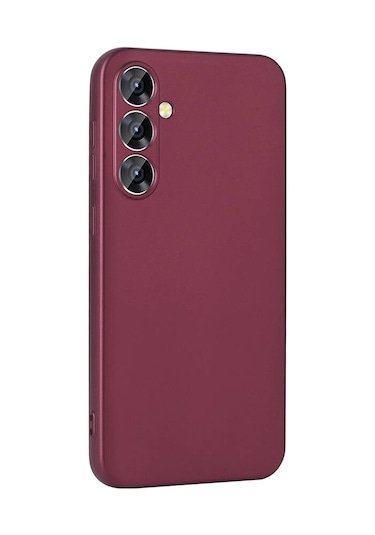 Zore Galaxy Uyumlu A55 Kılıf Msra Premier Silikon Kapak - Saks Mavi Saks Mavi