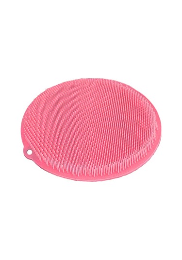 Yuvarlak Vantuzlu Banyo Sırt Kese Matı 26 Cm 5361 Diğer