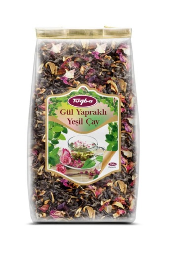 Gül Yapraklı Yeşil Çay 98 Gr