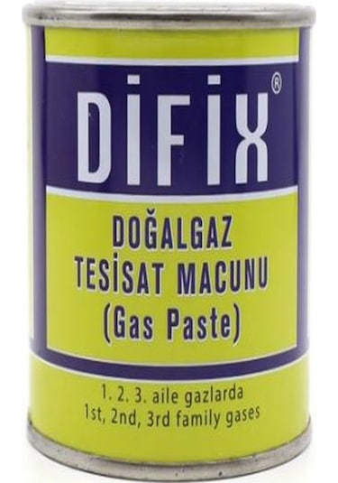 Difix Doğalgaz Macunu 350 Gr 3 Adet