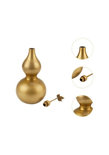 Suntek Hulu Calabash Heykelcik Masa Centerpiece Çin Yeni Yılı Yükseklik 15cm