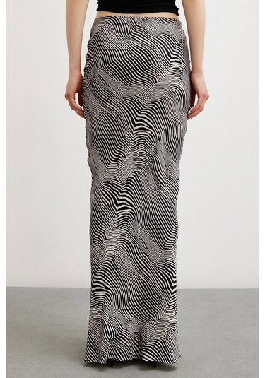 Never More Maxi Boy Verev Etek Krem