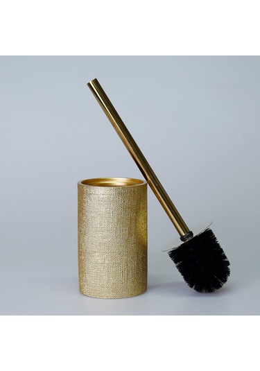 Linen Tuvalet Fırçası Altın