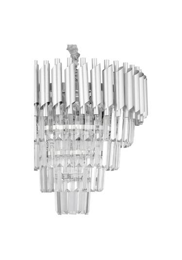 Palmira 45'lik Kristal Taşlı Lüks Avize - Gümüş-yaldız Gümüş Yaldız