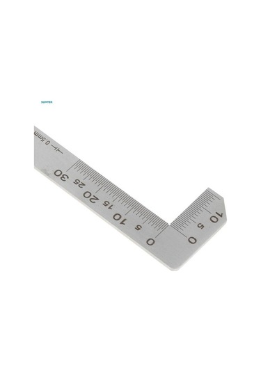 Ulzyvf Pah Pah Ölçer Muayene Kare Gage Cetvel Çelik Aracı 2xpaslanmaz Pv