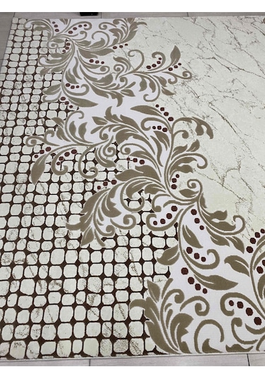 Tiffany Halı Tual 200x300 TF 318 Krem Pembe 6 M2 Halı !