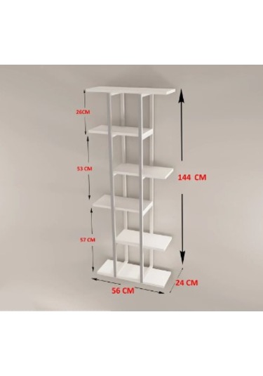 Titan Çiçeklik Beyaz