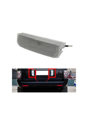 Yaozixa Range Rover L322 2003-2012 Arka Sağ Geri Vites Lambası Lens -  Uyum, Kolay Kurulum, Plasti Malzeme  --