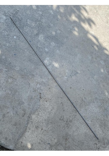 Sivri Başlı Galvanizli Demir Çubuk 1745mm