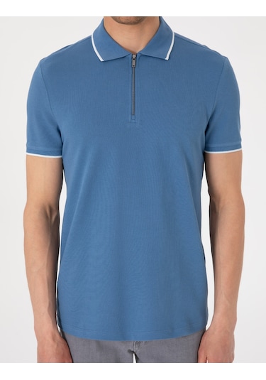 Pierre Cardin Erkek Koyu Mavi Tişört 50307516-vr032 Koyu Mavi