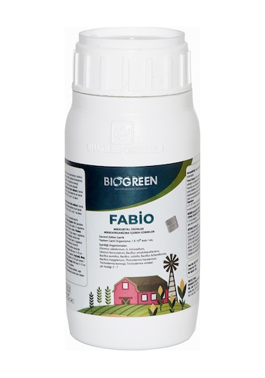 Fabio Zengin İçerikli Ve Yüksek Etkili Mikrobiyal Gübre 250 ML