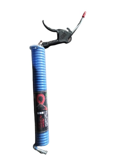 SNC Green 5 Metre Plastik Tabancalı PoliEtilen Spiral Hava Hortum