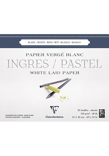 Clairefontaine İngres Pastel Blok 24x30 25 Yap. 130gr - 96482c