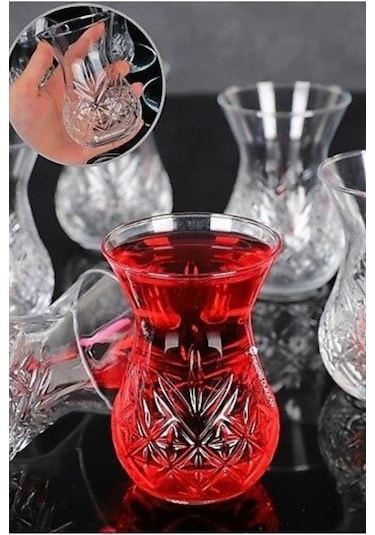 Paşabahçe Timeless Çay Bardağı 170cc 6 Lı - 42881 Şeffaf