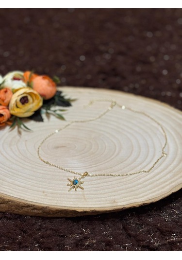 Kuzey Yıldızı Kolye Mavi