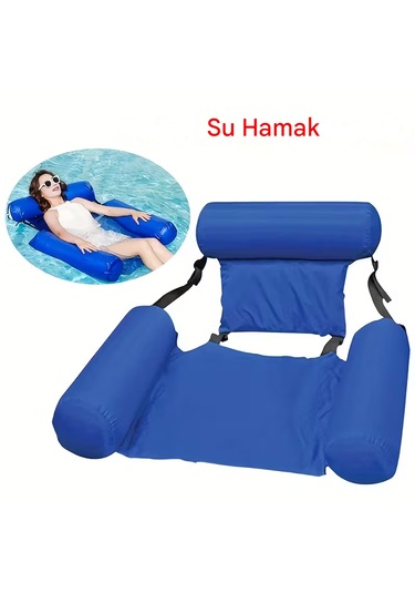 Şişme Su Şezlongu Cobalt Mavisi