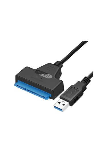 Youtek Usb 2.0/usb C Sata Dönüştürücü Kablosu - 2.5 İnç Hdd/ssd Desteği, 6gbps Hız, Bakır Çekirdek, Siyah Renk