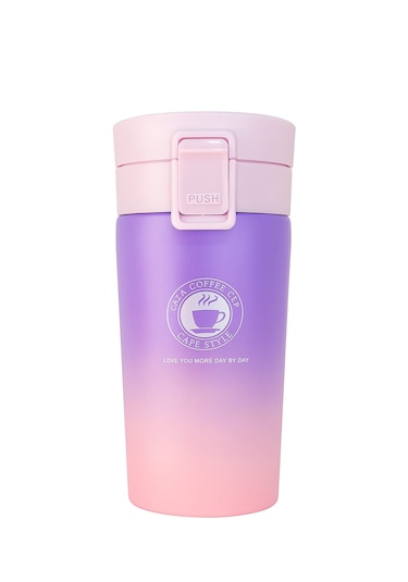 Kahve Kupası Termos Caka Coffee Cup Açık Mor