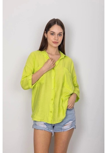 Cepli Salaş Gömlek T1010 Yeşil