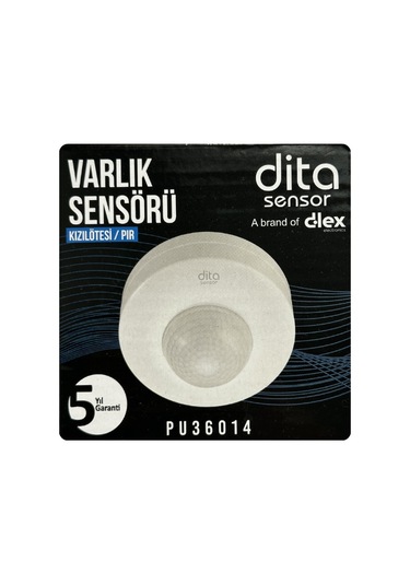 Dita Pu36014 Kızılötesi / Pır Sıva Üstü 360 Varlık Sensörü